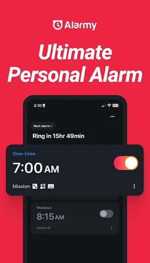 alarmy alarm clock sleep s1