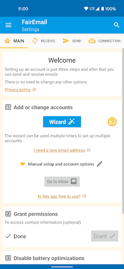 fairemail privacy aware email s17