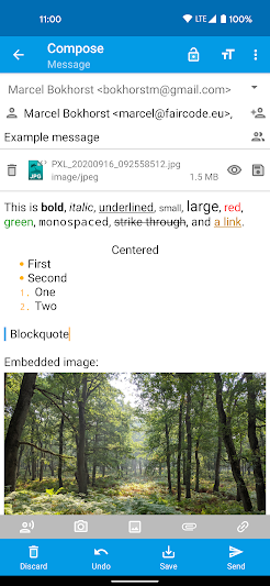 fairemail privacy aware email s8